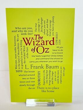The Wizard of Oz Word Cloud Classics Edition by L. Frank Baum